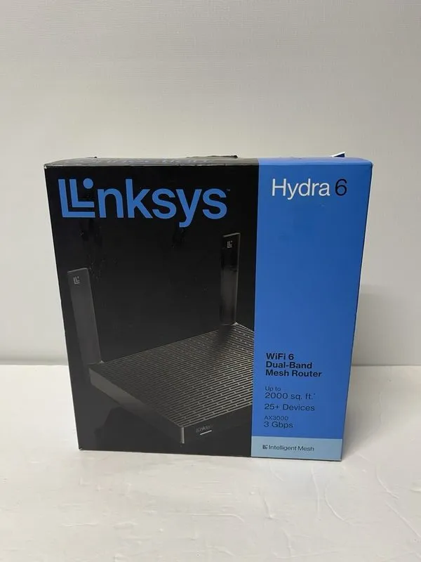 Маршрутизатор Linksys Hydra 6 WiFi 6 Dual Band Mesh Router AX3000 MR2000