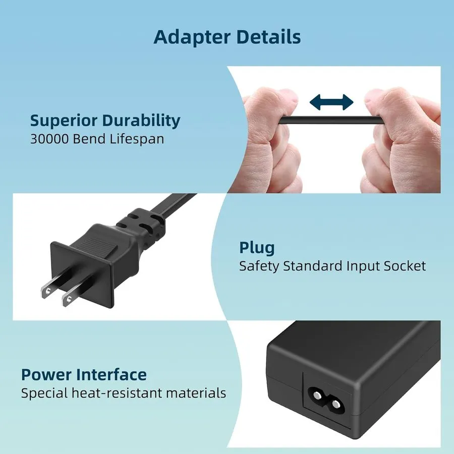 Блок питания AC Adapter Power Supply Charger Cord для HP 217096-001 t5510 T5520  — фото лота 4