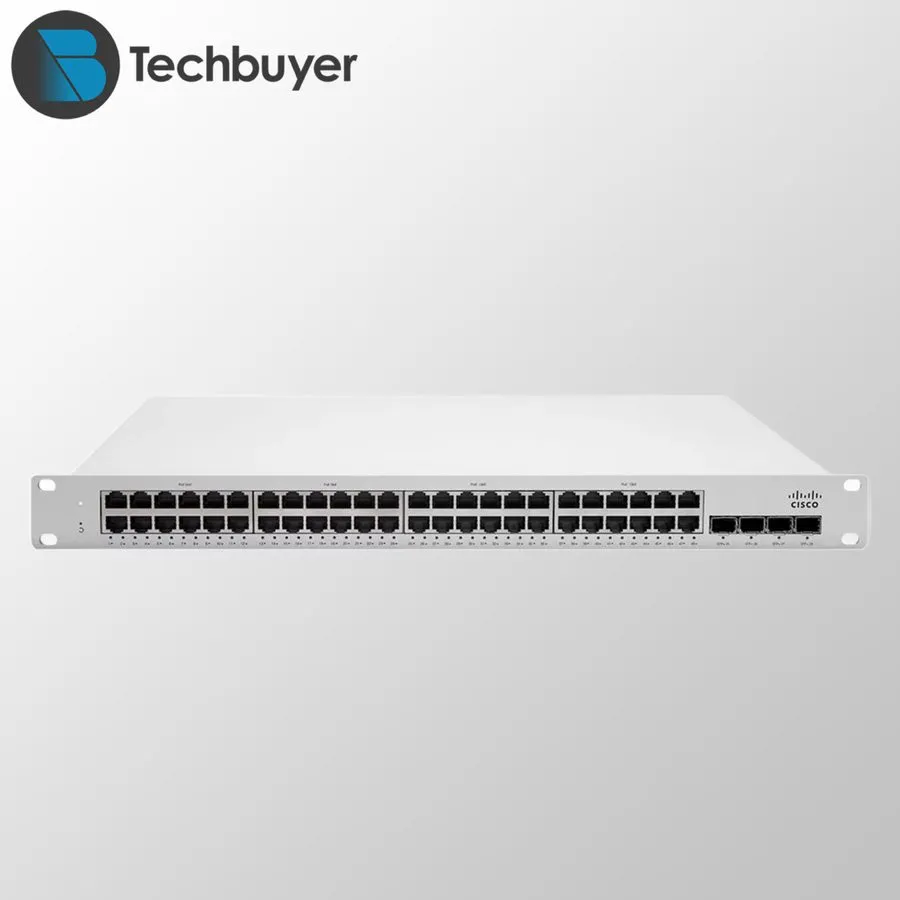 Коммутатор Cisco Meraki MS225-48LP 48-Port Gigabit PoE+ Switch 4x SFP+ 370W Uncl