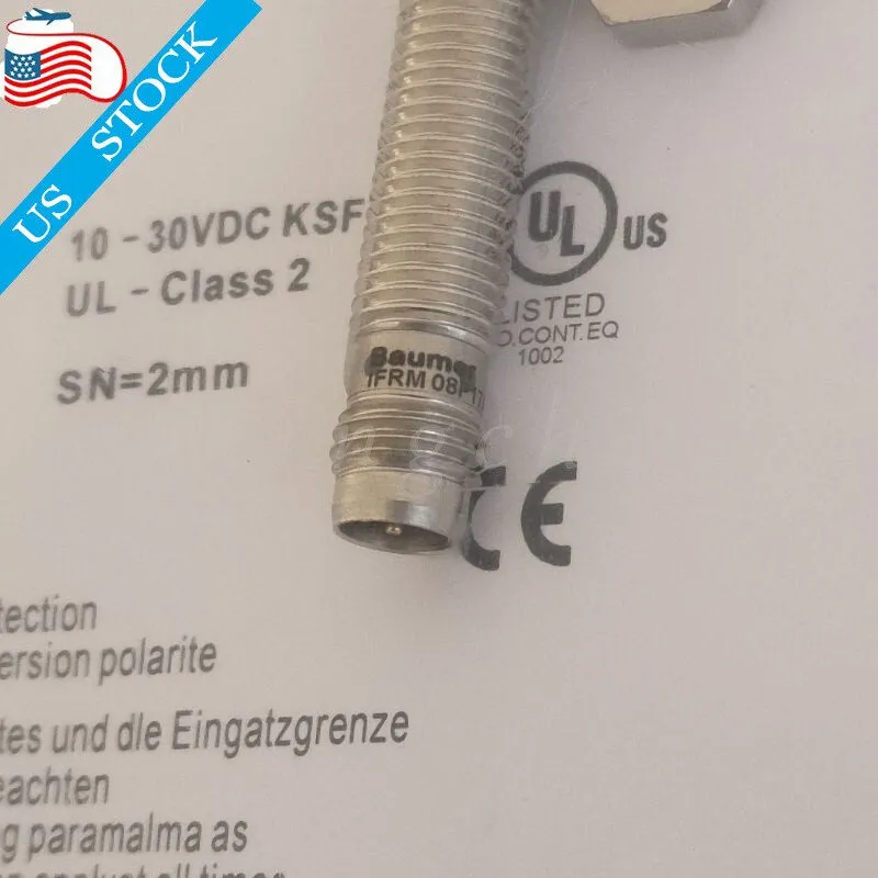 Датчик приближения Baumer IFRM 08P17A1/S35L 10-30 VDC Inductive Proximity Sensor