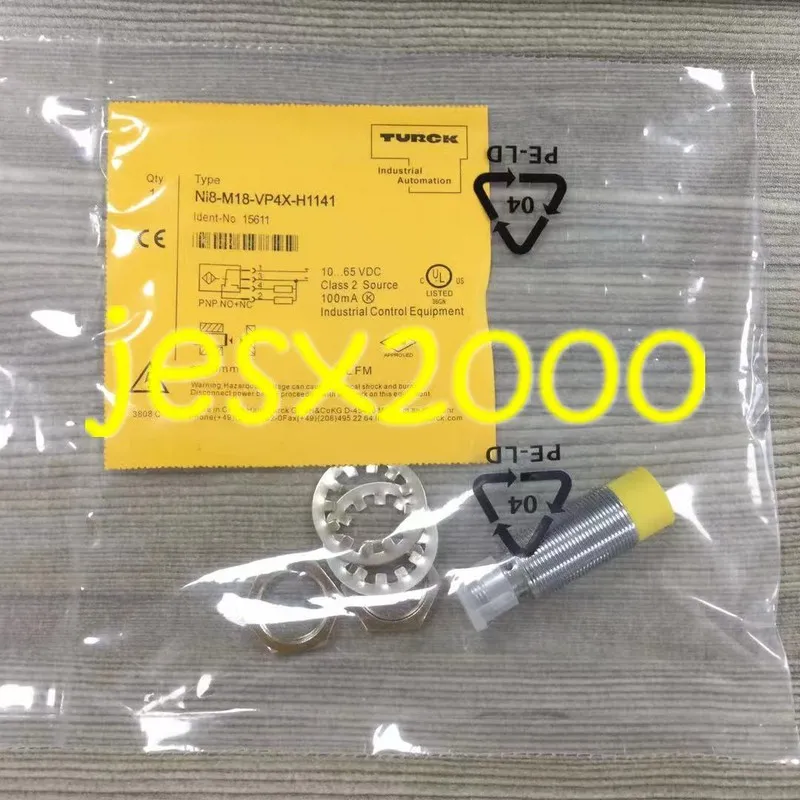 Датчик приближения Turck NI8-M18-VP4X-H1141 Inductive Proximity Sensor, 8 mm PNP