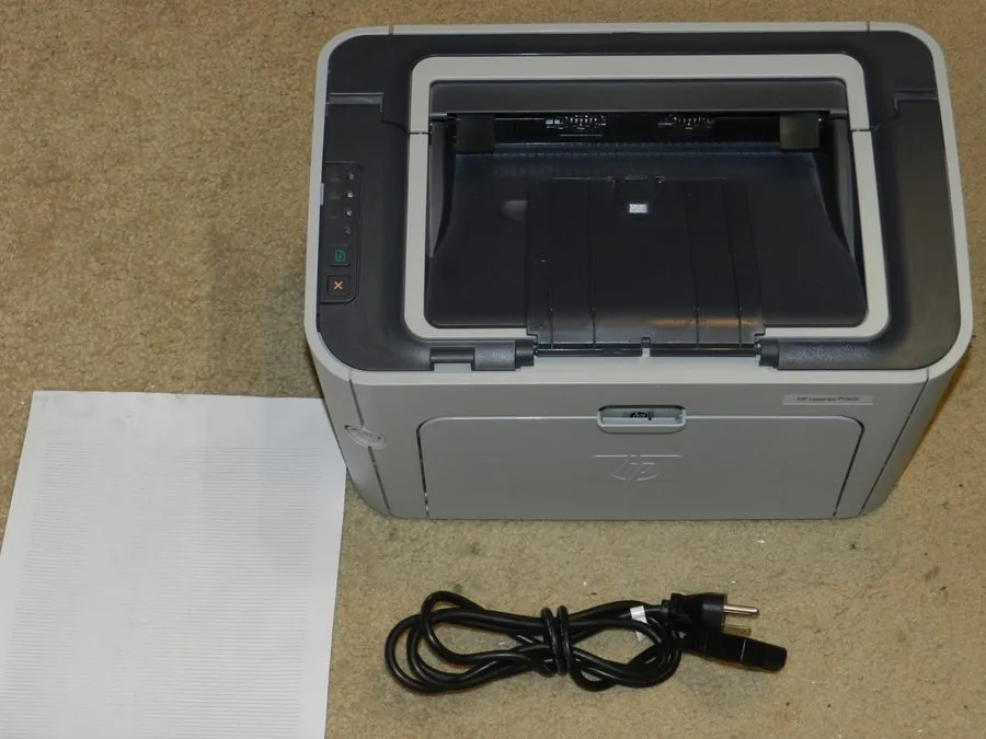 Лазерный принтер HP LaserJet P1505 Demo Laser Printer only print 8172 pages