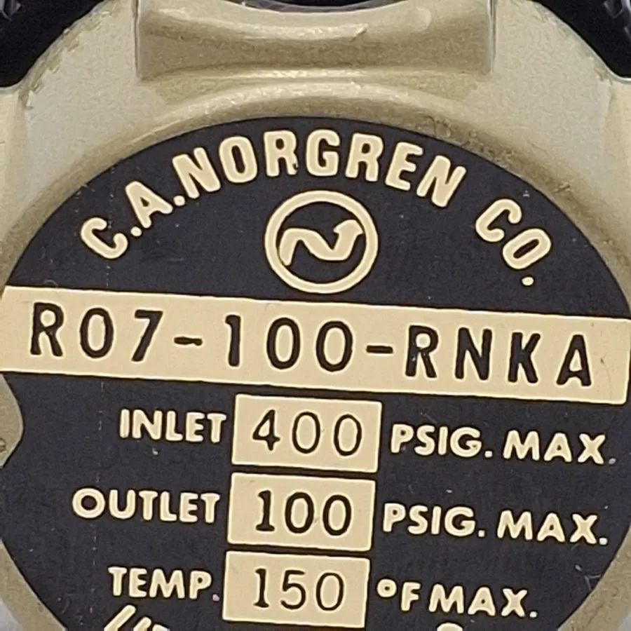 Регулятор давления Norgren R07-100-RNKA Pneumatic Regulator, In: 300psi, Out: 10