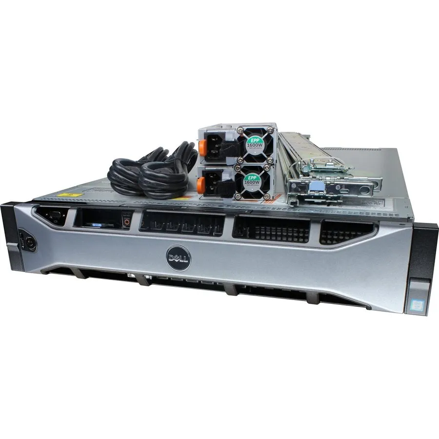 Сервер Dell PowerEdge R830 Server 4x E5-4669v4 2.2GHz 22C 128GB 2x 1.92TB SSD H7