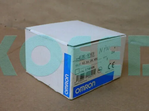 Датчик приближения Omron E2E-X1C1 Proximity Sensor, NPN NO, 1mm Range, 12-24VDC,