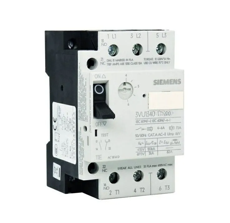 Автоматический выключатель Siemens Motor Protection Circuit Breaker 3VU1340-1MH0
