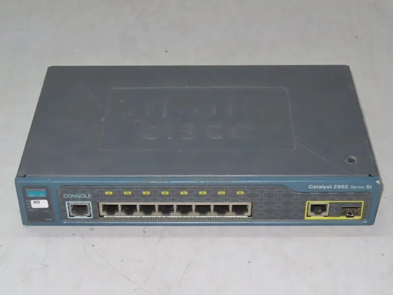 Коммутатор Cisco Catalyst (WS-C2960-8TC-L) 8-Ports External Switch Managed