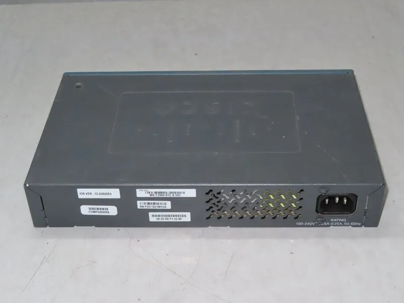 Коммутатор Cisco Catalyst (WS-C2960-8TC-L) 8-Ports External Switch Managed — фото лота 2