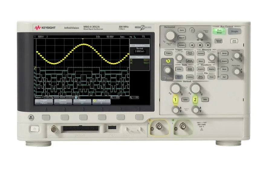 Осциллограф Keysight MSOX2012A 2ch 100MHz Digital Oscilloscope 2GS/s