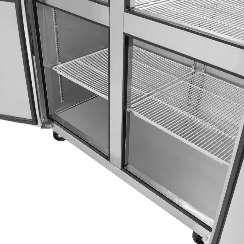 Морозильный шкаф Turbo Air M3F47-4-N Commercial 4 Half Solid Door Reach-In Freez