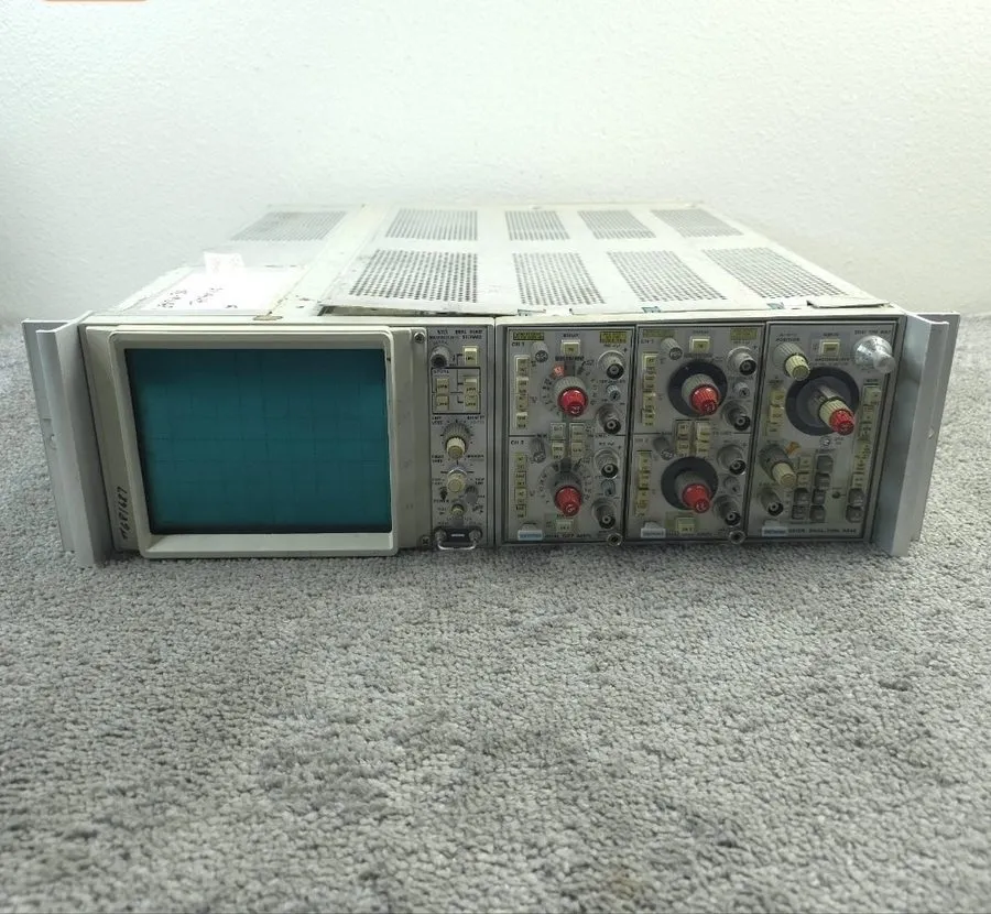 Осциллограф Tektronix 5113 Oscilloscope w 5A18N & 5B12N PARTS / REPAIR