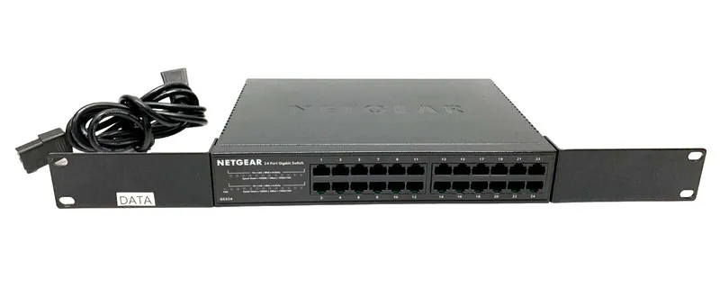 Коммутатор NETGEAR GS324 24-Port Gigabit Ethernet Unmanaged Switch Black