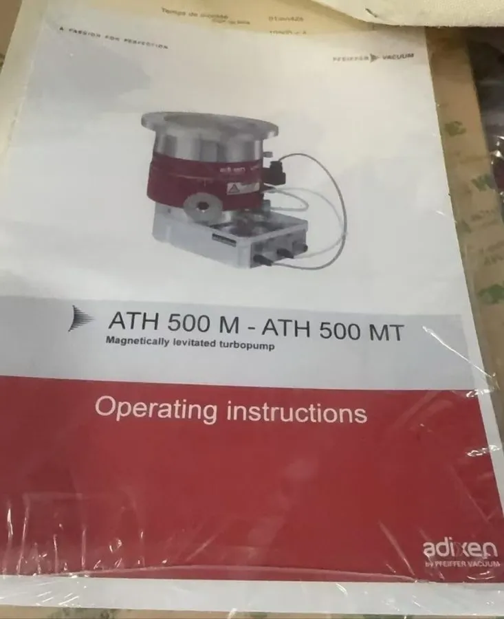 Насос Pfeiffer vacuum Adixen ATH500M Turbo molecular Pump 160 ISO-K OBCV4 — фото лота 2