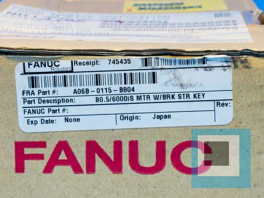 Серводвигатель Fanuc A06B-0115-B804 AC Servo Motor