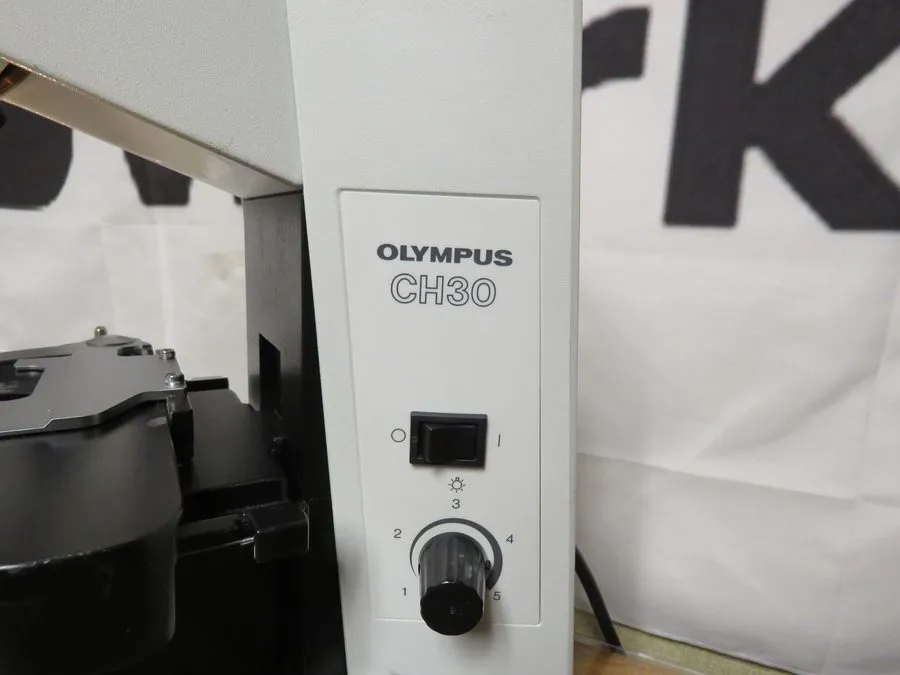 Объектив микроскопа OLYMPUS CH30 CH30RF100 BINOCULAR MICROSCOPE W/OBJECTIVES 4 X — фото лота 1