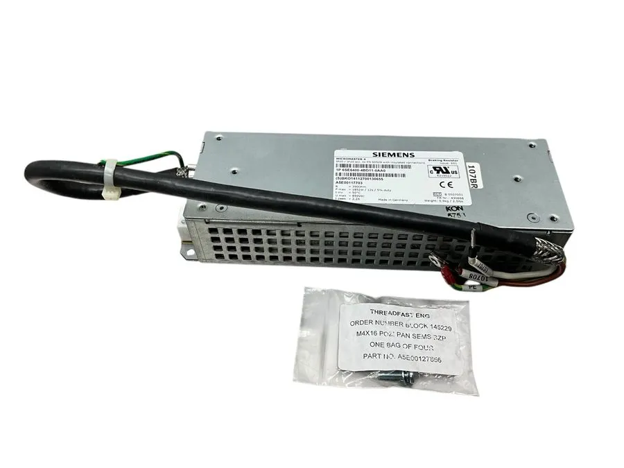 Частотный преобразователь Siemens 6SE6400-4BD11-0AA0 MICROMASTER4 Braking resist