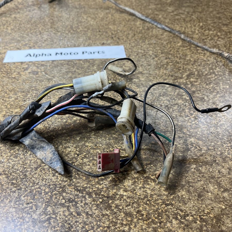 Жгут проводов 91 Yamaha YFS200 Blaster wiring harness loom wire plug — фото лота 1