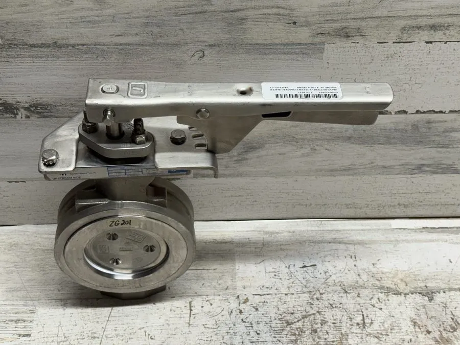 Клапан Jamesbury 3 815W113600TT 3" 316 Stainless Steel Wafer Butterfly Valve