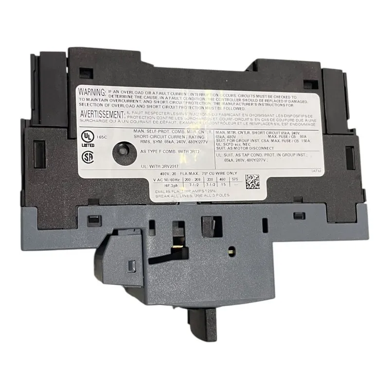 Автоматический выключатель Siemens 3RV2021-4BA25 Motor Protection Circuit Breake — фото лота 3