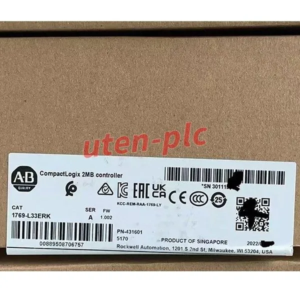 Контроллер Allen-Bradley 1769-L33ERK CompactLogix 2 MB Motion Controller
