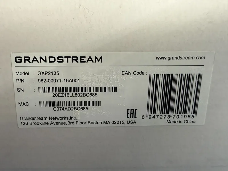 Grandstream GXP2135 Multi-Line High Performance Bluetooth Desktop IP Phone