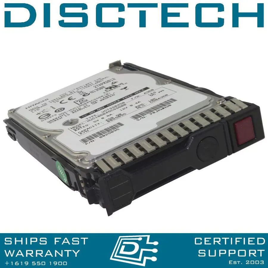 Жёсткий диск HPE 759212-B21 759548-001 HP 600GB 12Gb/s 15K SFF 2.5" SAS SC HDD H