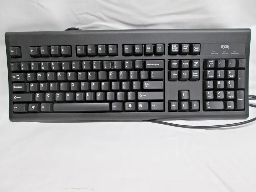 Тонкий клиент Wyse Dell Keyboard K/B WT, 104K, PS2, Black 770413-01L — фото лота 1