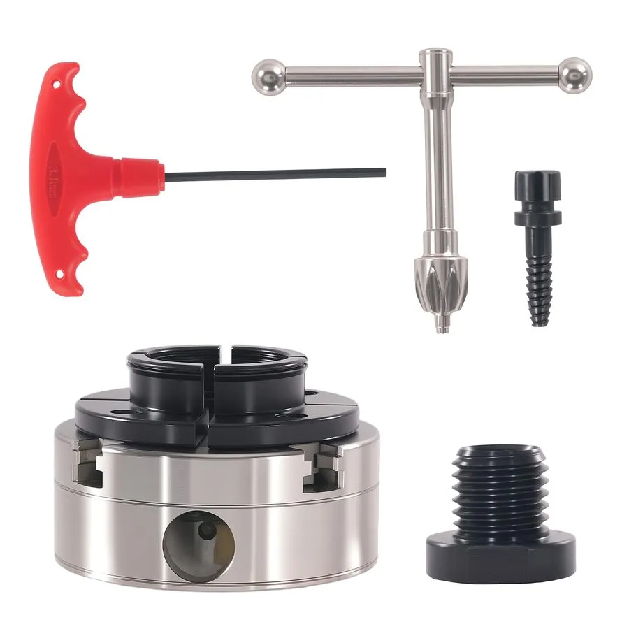 Режущий инструмент 4-Jaw Self-Centering Lathe Chuck 3.75" M33x3.5 Mount