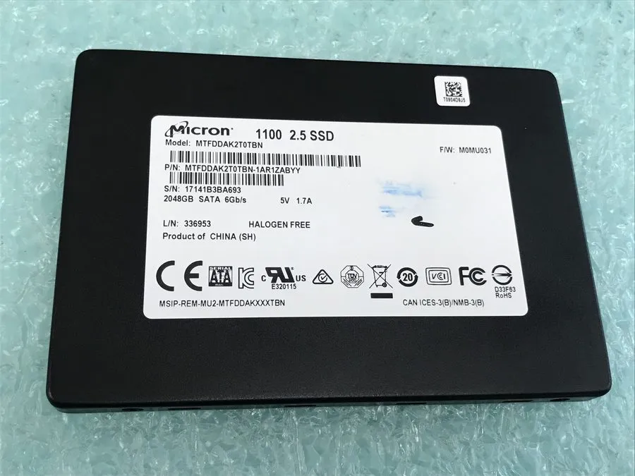 SSD-накопитель Micron 1100 2TB 2.5" SATA III Solid State Drive SSD MTFDDAK2T0TBN