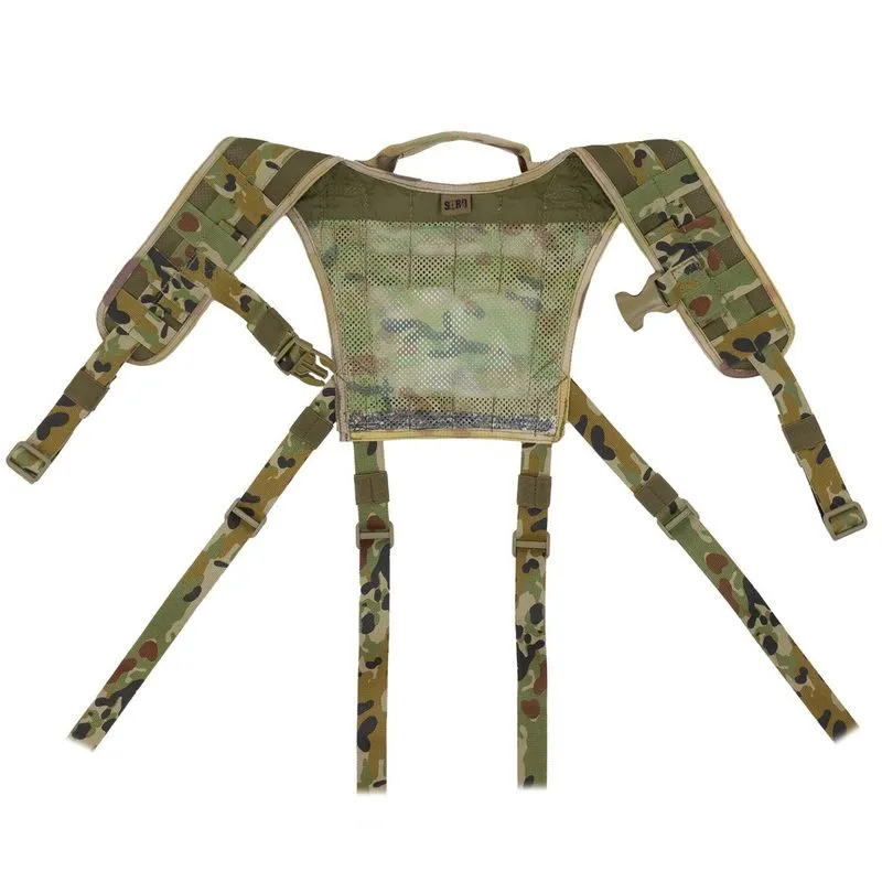 Жгут проводов SORD SCOUT 6-POINT WEBBING HARNESS BATTLE BELT SUPPORT AU TERRAIN  — фото лота 1