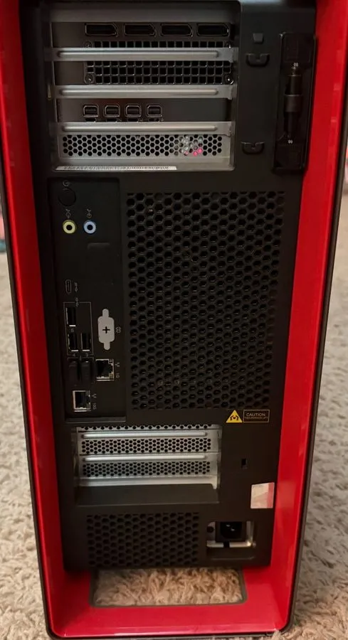 GPU-ускоритель Lenovo Thinkstation P7 Xeon w7-3455 24C 2.5GHz, 128GB RAM, Nvidia — фото лота 1