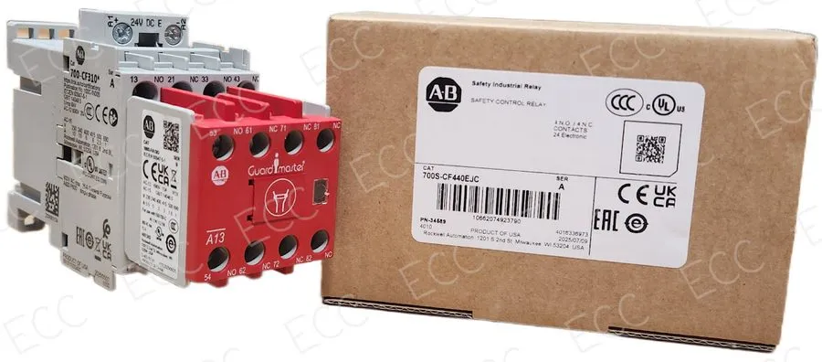 Реле безопасности Allen-Bradley 700S-CF440EJC GuardMaster Safety Relay 24VDC