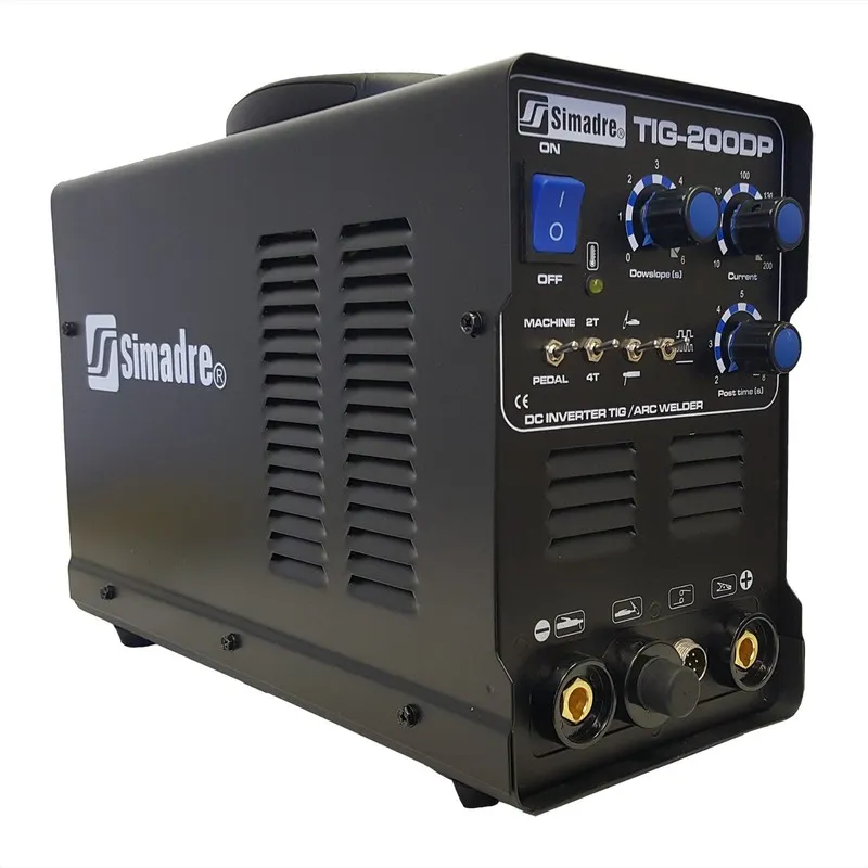 Сварочный аппарат TIG MMA PULSE WELDER SIMADRE 200A TIG200DP 110/220V DC WELDING