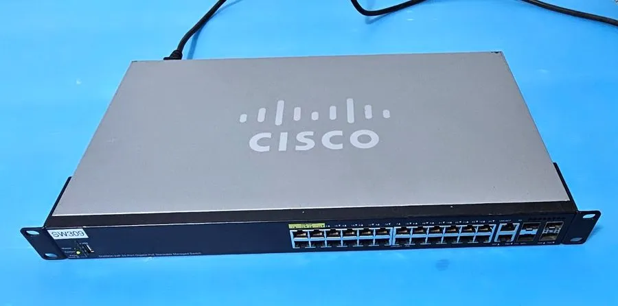 Коммутатор Cisco SG350X-24P-K9 24-Port PoE GigE Layer 3 Stackable Switch
