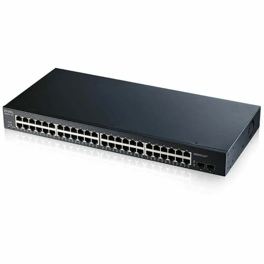 Коммутатор ZyXEL GS1900-48 L2 Web Managed 48-Port GbE Rackmount Switch with 2 SF