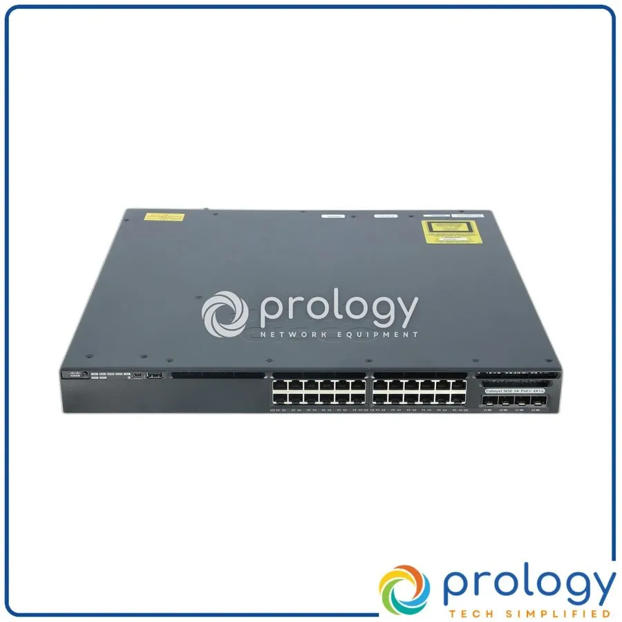Коммутатор Cisco Catalyst WS-C3650-24PS-E 24 Port PoE+ Gigabit Switch
