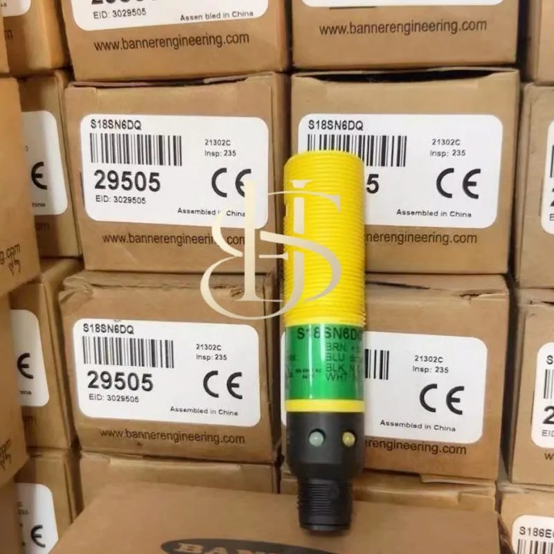 Фотоэлектрический датчик BANNER S18SN6DQ Photoelectric Switch Sensor — фото лота 1