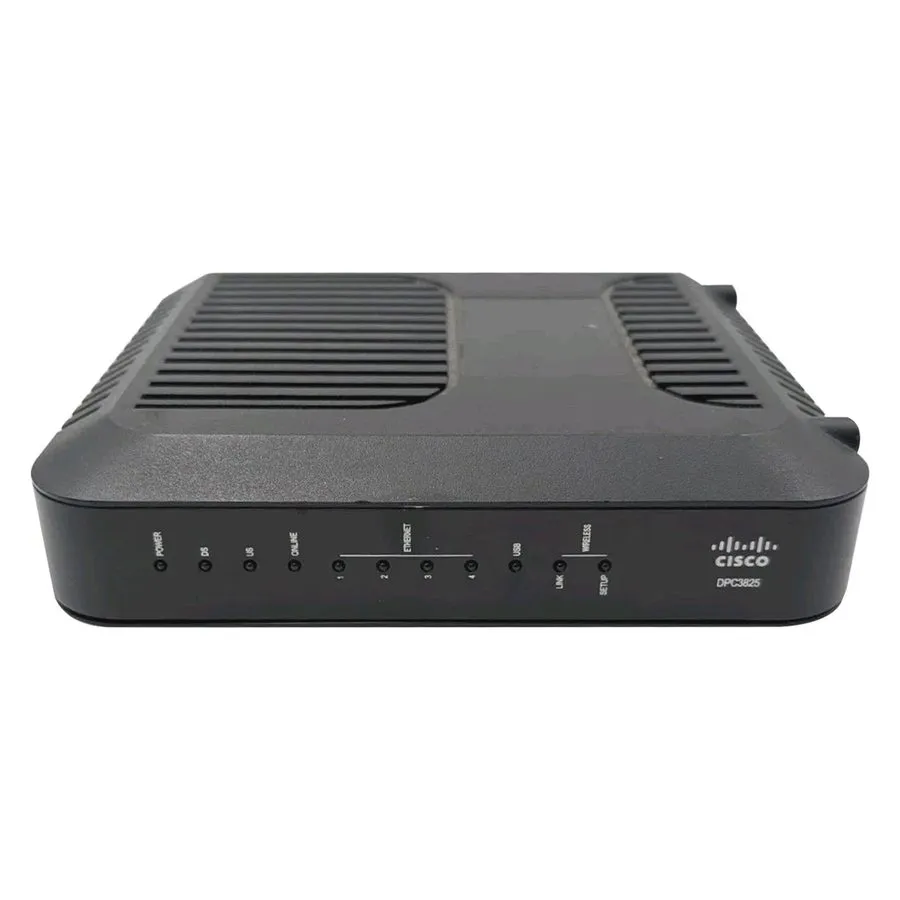 Маршрутизатор Cisco DPC3825 4-Port DOCSIS 3.0 Gateway Wireless Router — фото лота 1