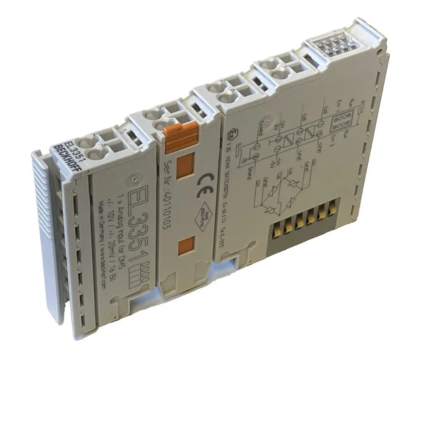 Модуль ввода-вывода BECKHOFF EL3351, ETHERCAT TERMINAL #341838 — фото лота 1