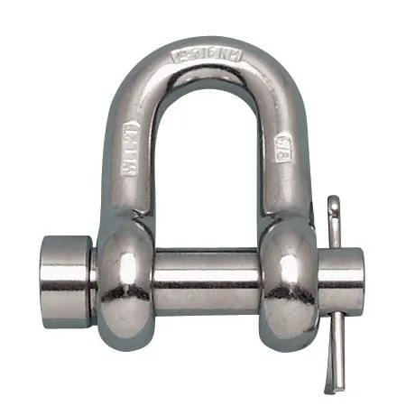 Такелажная скоба STAINLESS BOLT ANCHOR SHACKLE FS 1/4" 316-NM USA