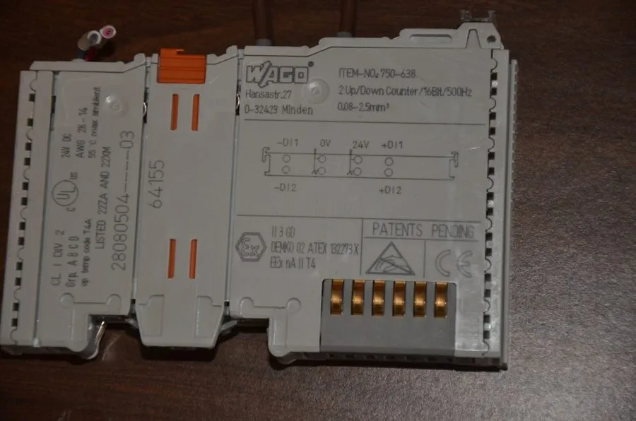 Модуль WAGO 750-638 COUNTER MODULE 24VDC