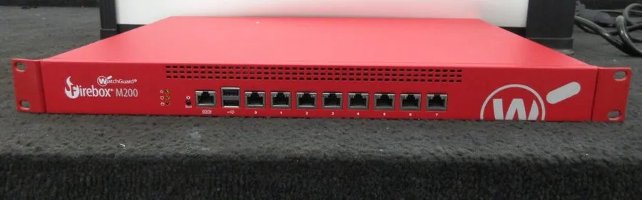 Межсетевой экран WatchGuard Firebox M200 Firewall 8-Port Network Security Applia — фото лота 1