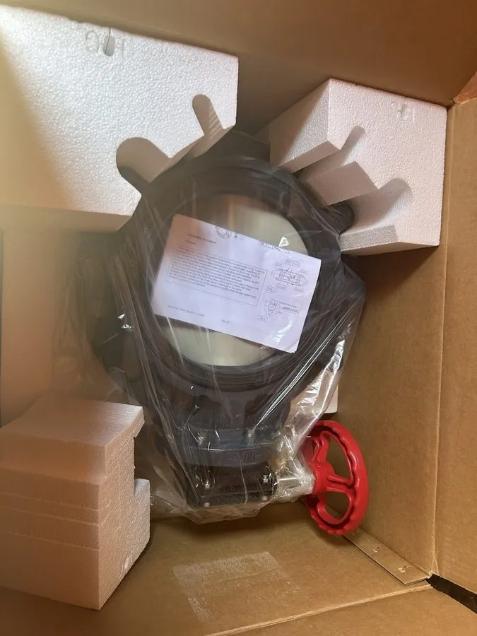 Клапан Asahi/America Type-57P 10in PVC Wafer Butterfly Valve Manual 150psi 17371 — фото лота 1