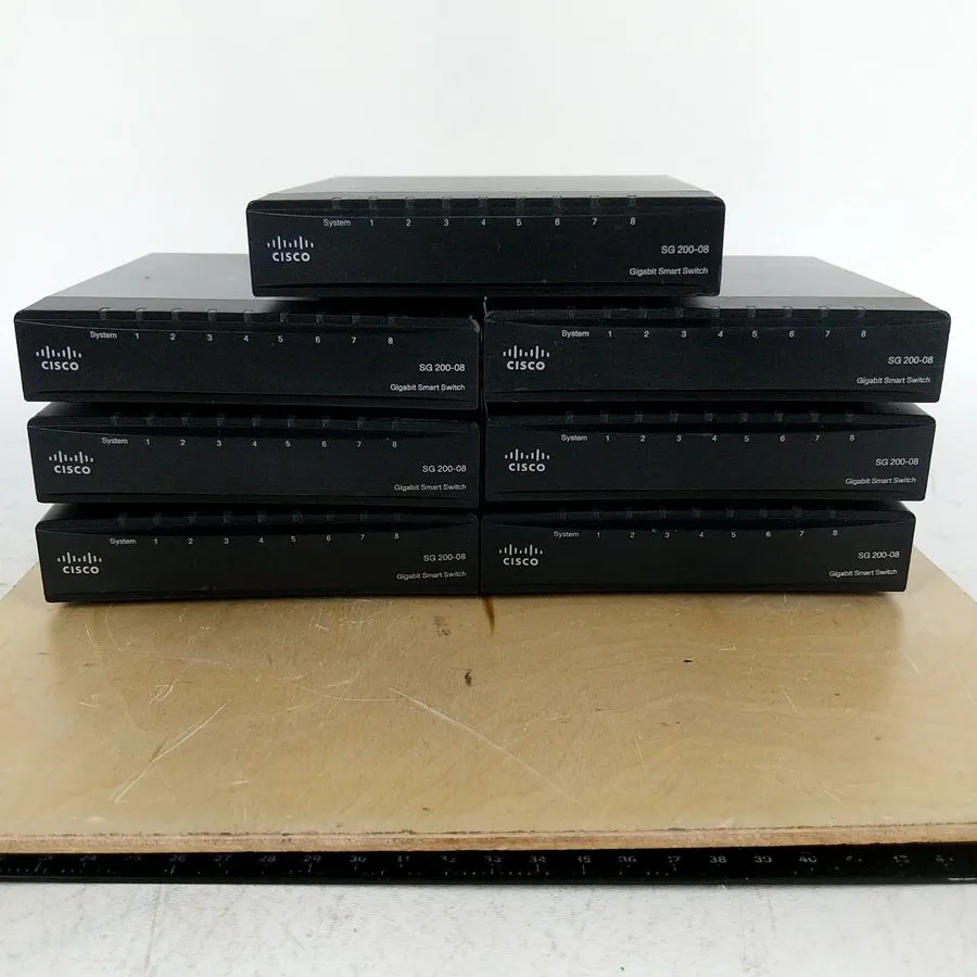 Коммутатор CISCO SMALL BUSINESS SG 200-08 GIGABIT SMART SWITCH W/POWER 8 PORT