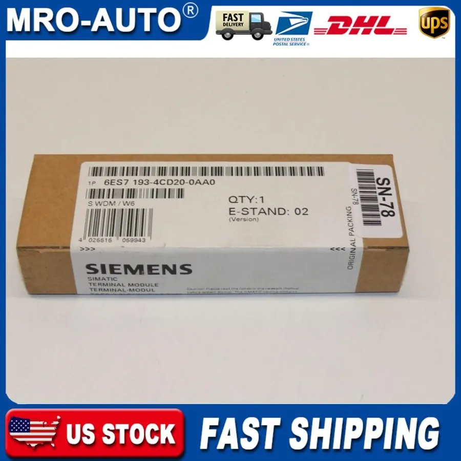 Модуль ввода-вывода Siemens 6ES7 193-4CD20-0AA0 SIMATIC ET200S Terminal Module