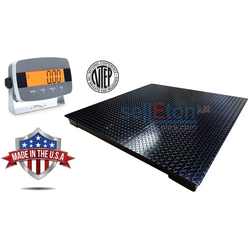 Весы SellEton SL-900 60" x 84" NTEP floor scale 5' x 7' Industrial Pallet 1000 l — фото лота 2