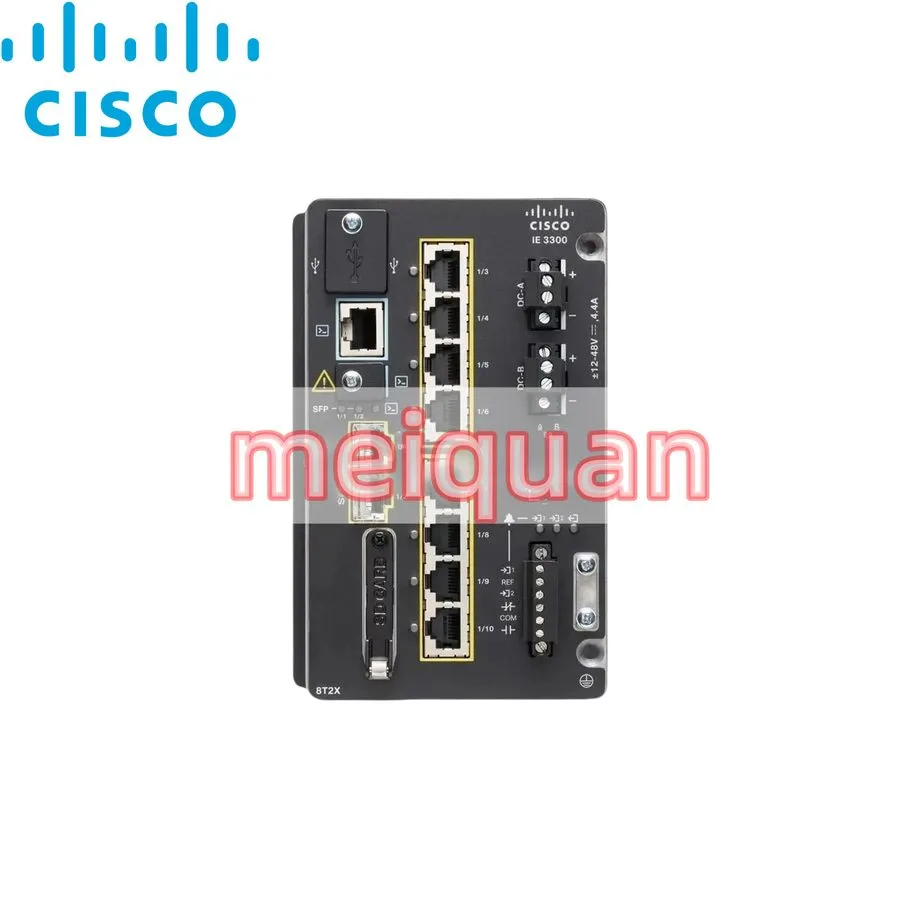 Коммутатор Cisco IE-3300-8T2X-E Industrial Ethernet Switch IE 3300 Series 2x SFP