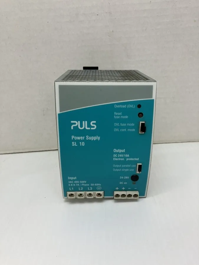 Блок питания PULS SL10.300 SL 10 DIN Rail Power Supply 3Ph 10A 24VDC 400-500VAC
