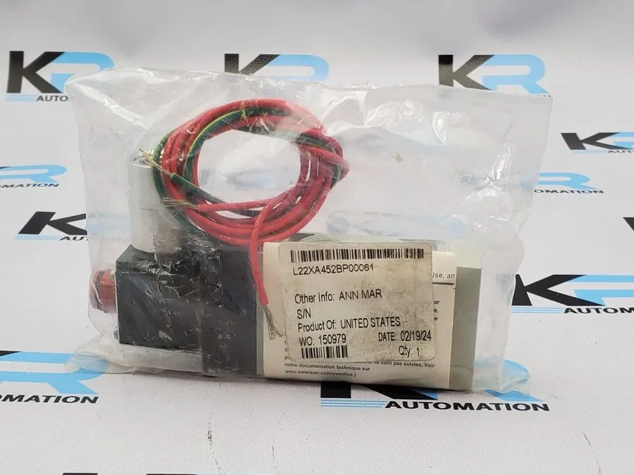 Пневмоклапан Aventics L22xa452bp00061 Haz Loc Sol Air Ctrl Valve, 1/4 In, 24Vdc