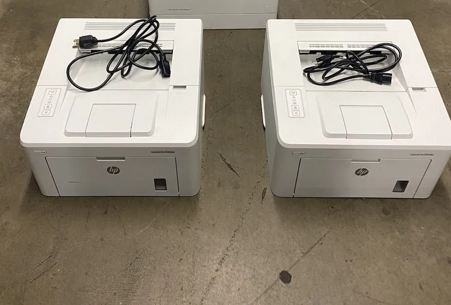 Лазерный принтер HP LaserJet Pro M203dw Small Office Monochrome Laser Printer — фото лота 1